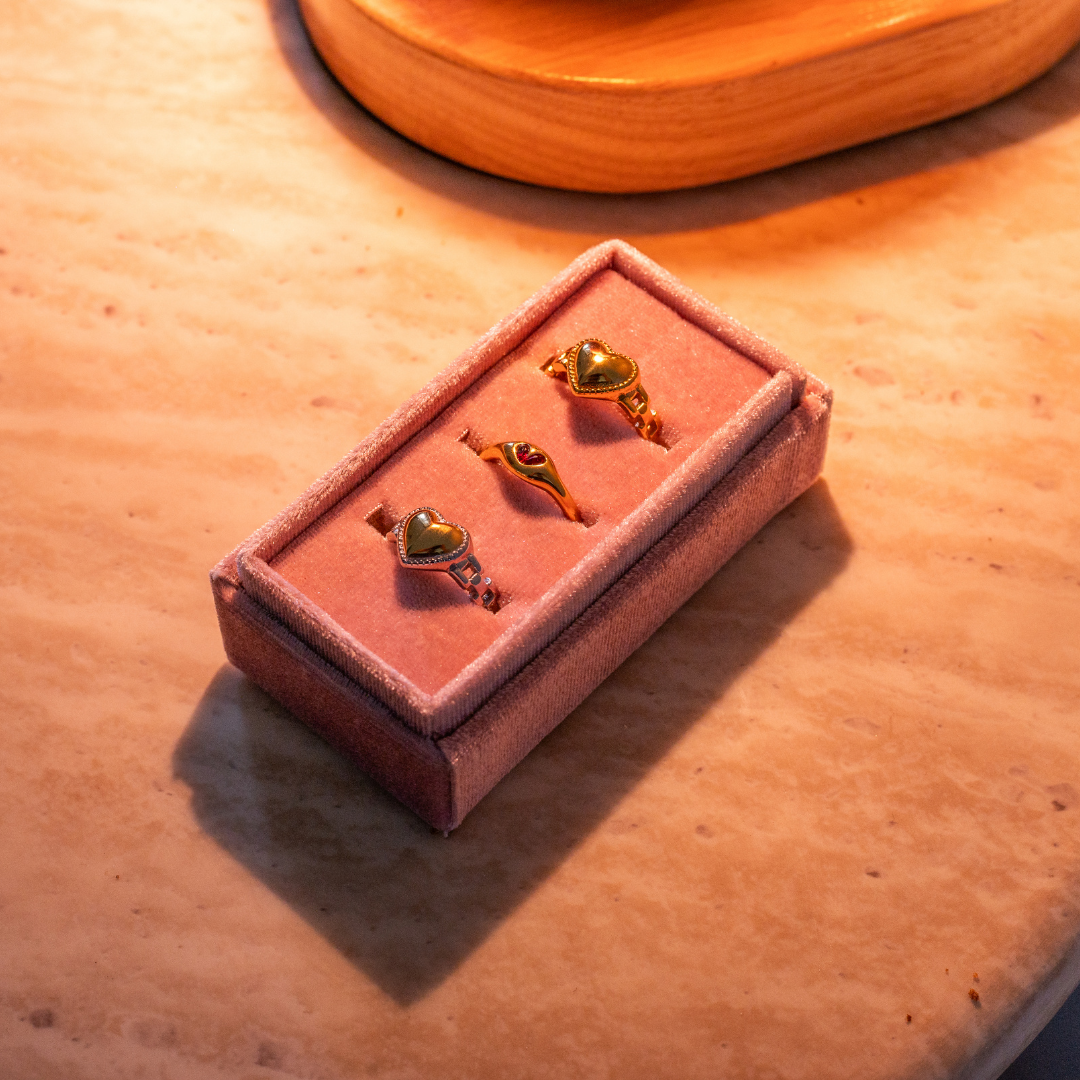 Latido ⟡ Minimalistic Heart Ring