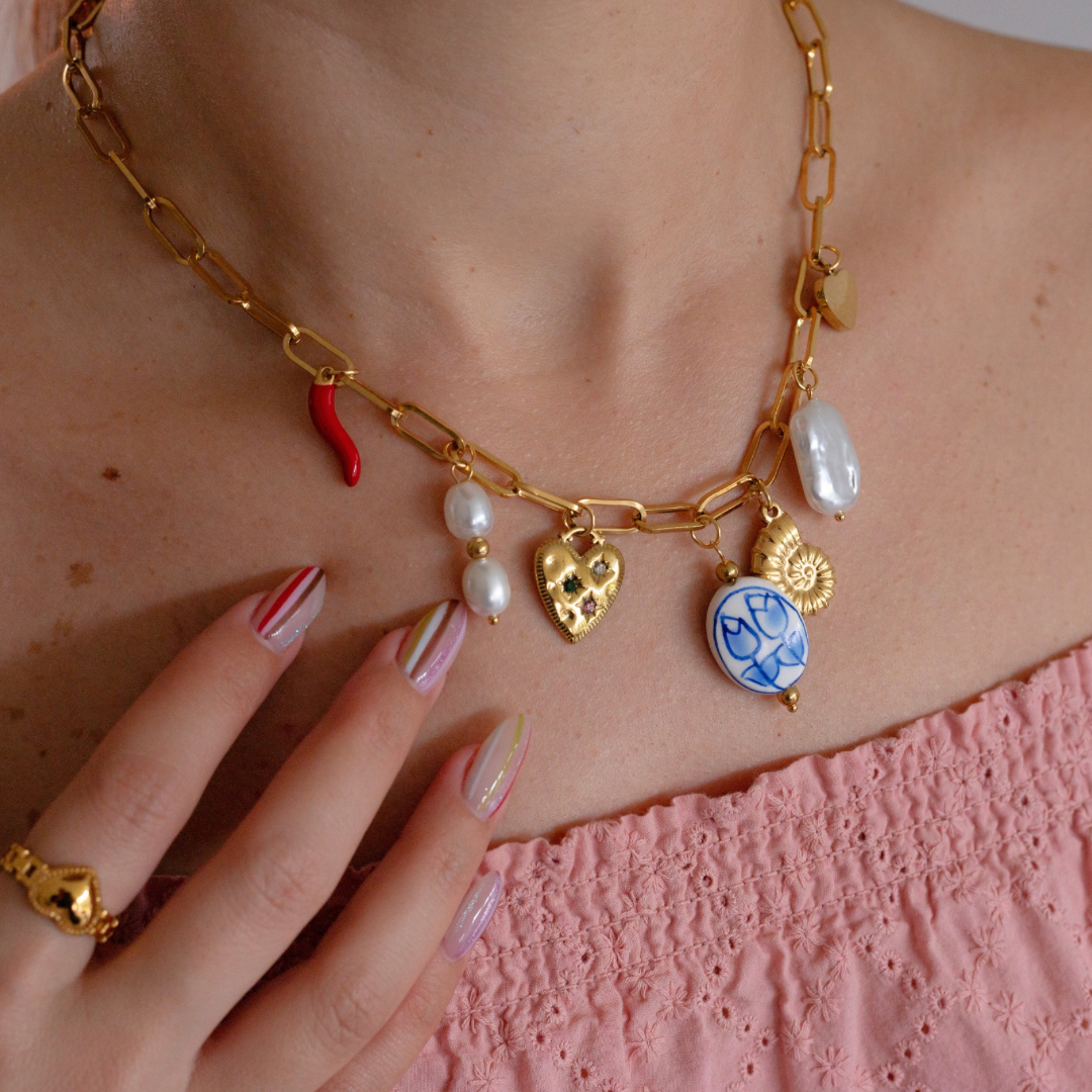Soy Muchas Cosas ⟡ Charm Necklace