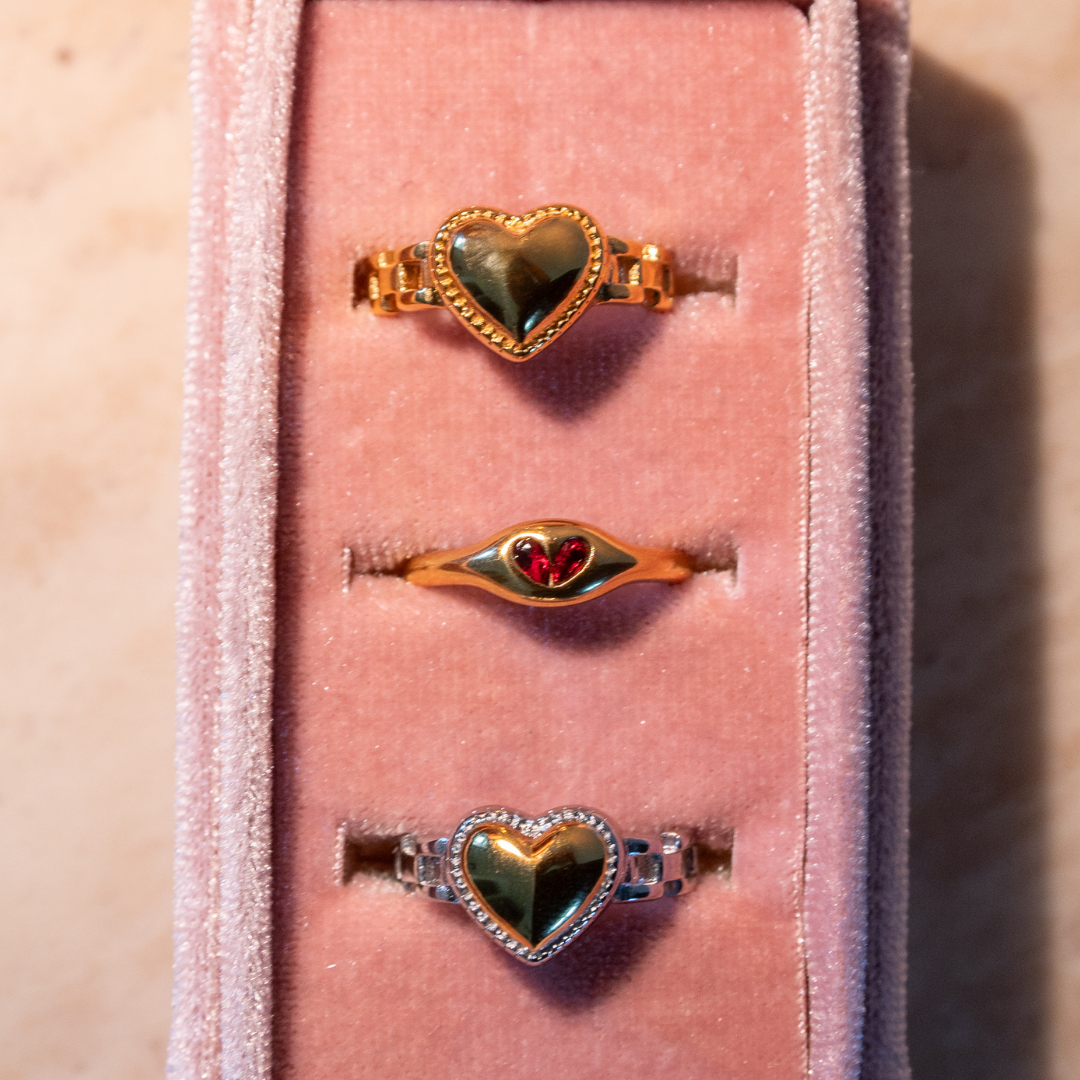 Latido ⟡ Minimalistic Heart Ring