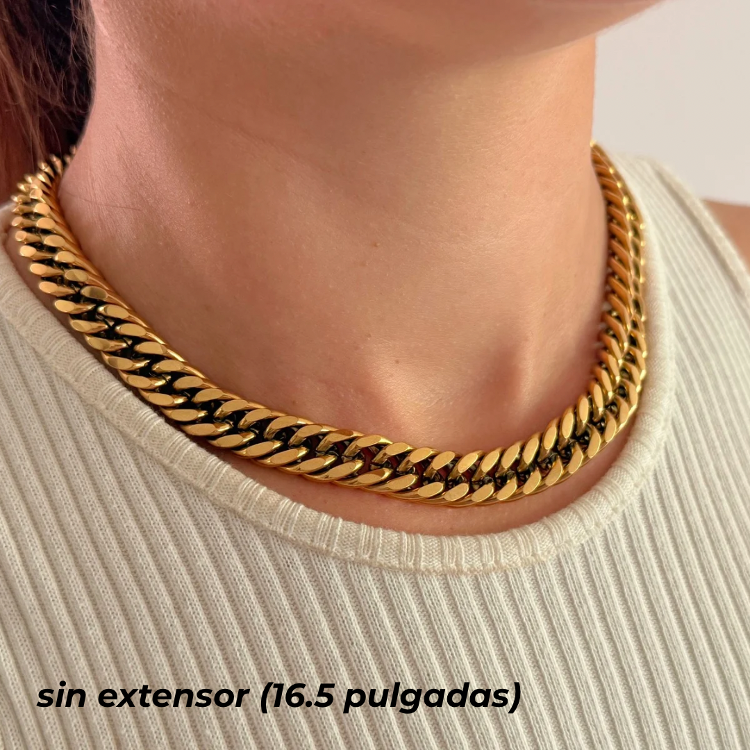 Superpoder ⟡ Chunky Cuban Chain Necklace