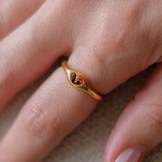 Latido ⟡ Minimalistic Heart Ring