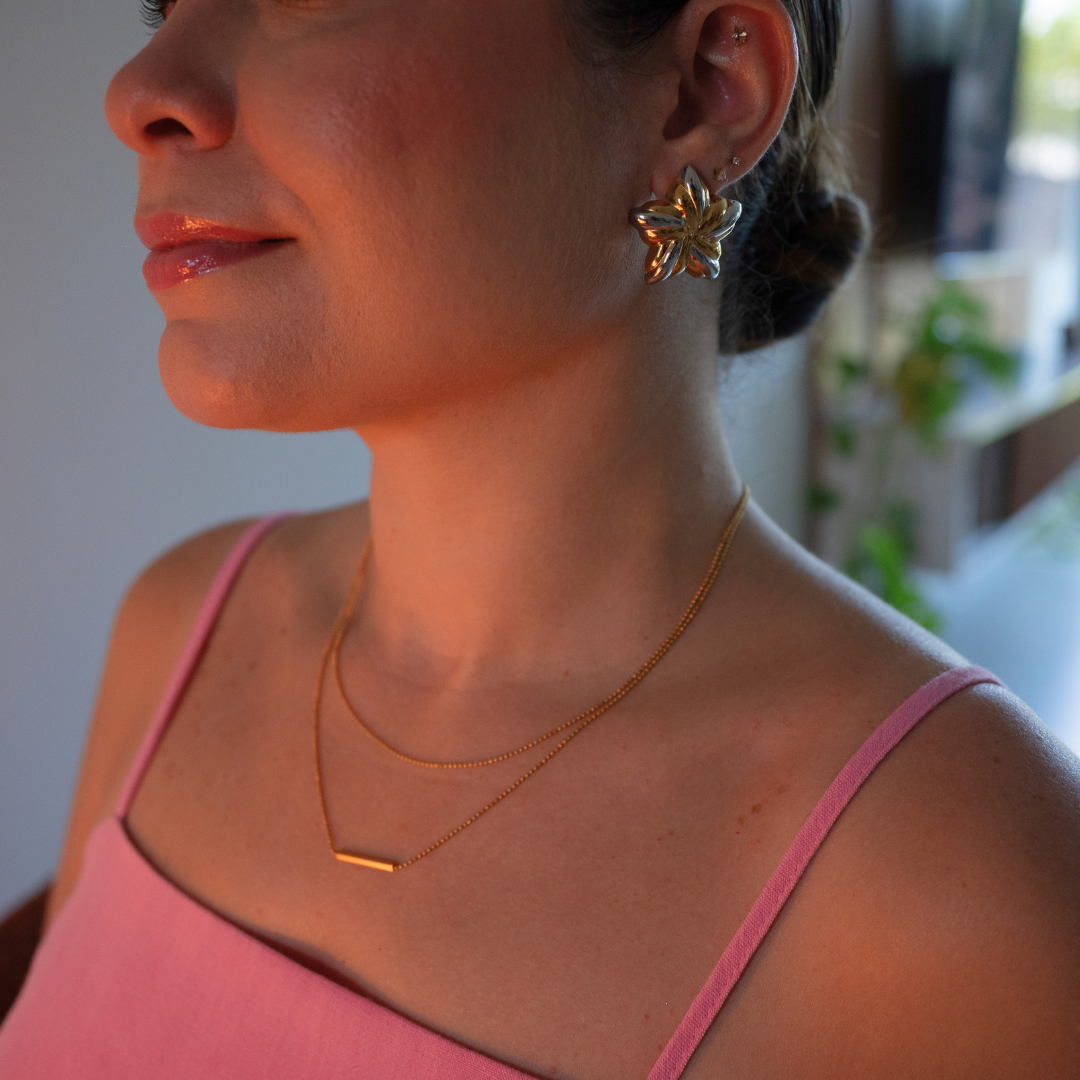 Renacer ⟡ Two-Tone Statement Earrings