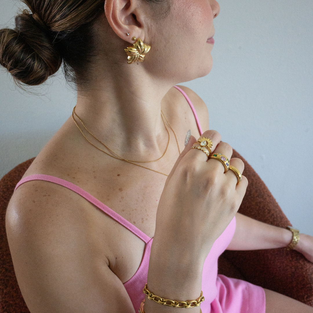 Renacer ⟡ Gold Statement Earrings