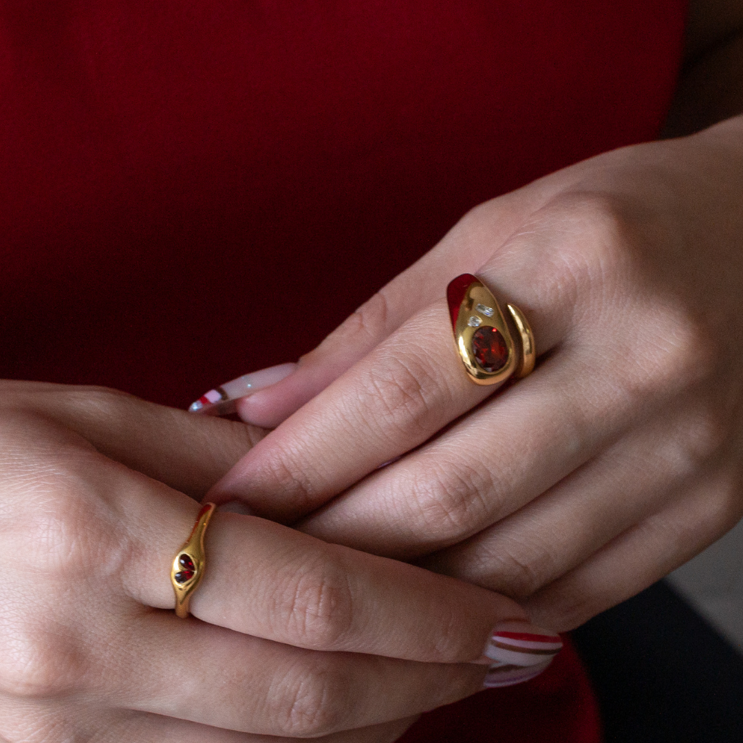 Latido ⟡ Minimalistic Heart Ring