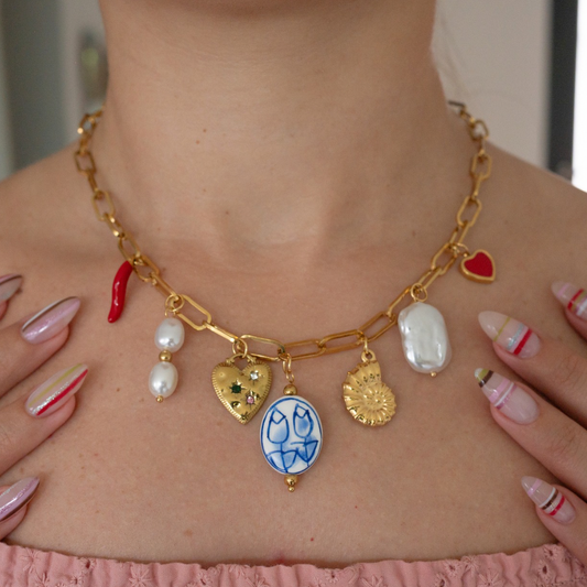 Soy Muchas Cosas ⟡ Charm Necklace
