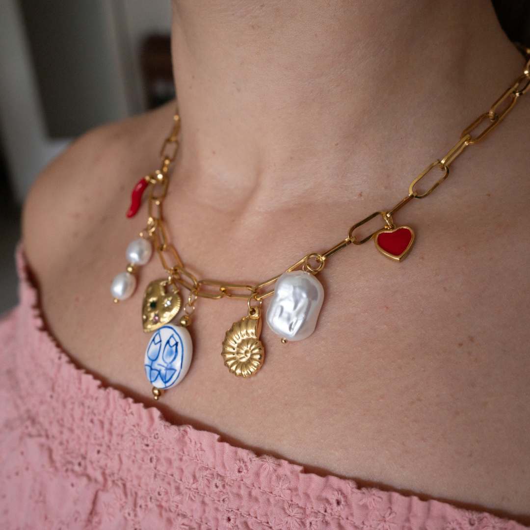 Soy Muchas Cosas ⟡ Charm Necklace