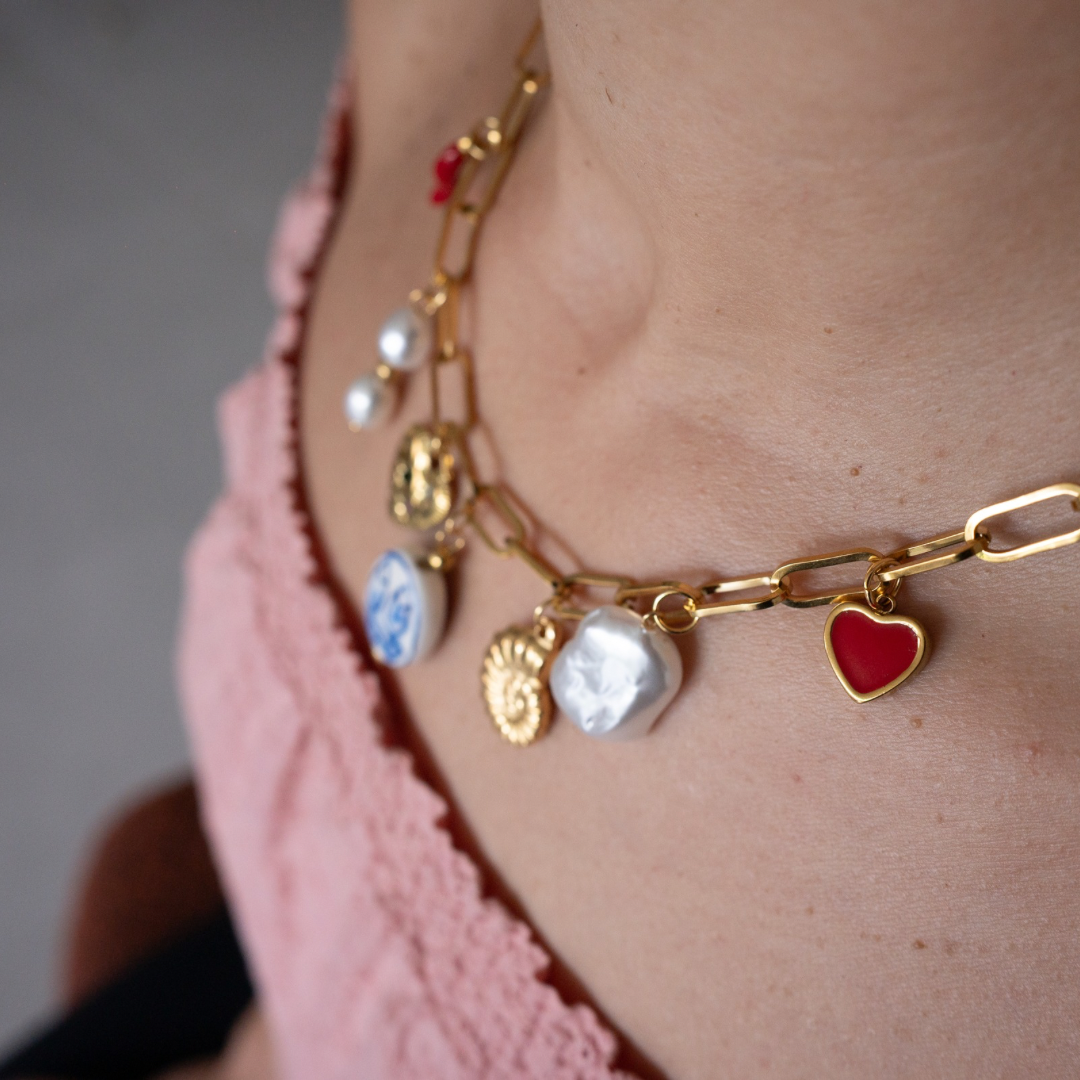 Soy Muchas Cosas ⟡ Charm Necklace