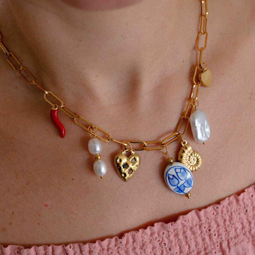 Soy Muchas Cosas ⟡ Charm Necklace
